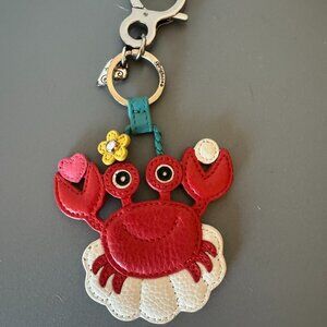 BRIGHTON CRAB PURSE CHARM EUC